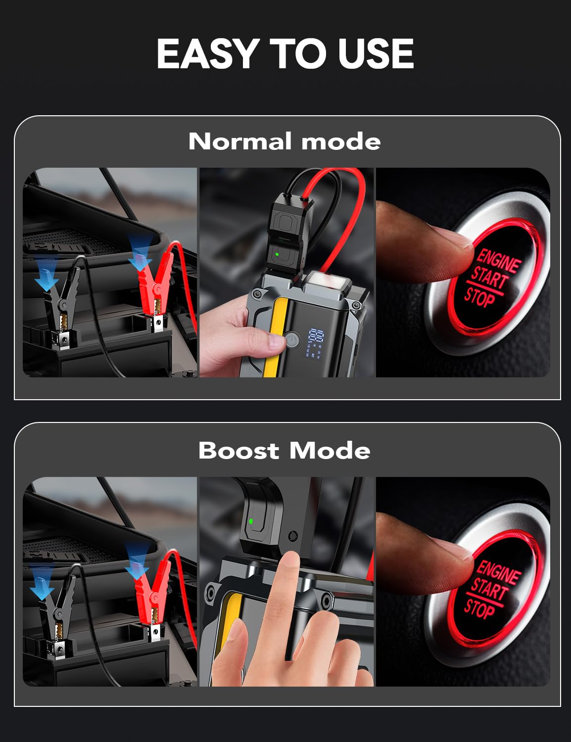 Sharmeal stored in a car trunk highlighting compact travel readiness