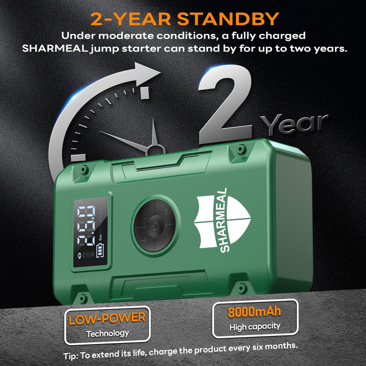 Sharmeal inflating a vehicle tire with pressure gauge visible, ensures correct PSI safely