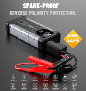 Sharmeal LED on high mode illuminating dark scene for emergency visibility