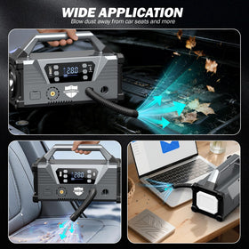 Sharmeal side ports and USB outputs demonstrating power bank and charging convenience
