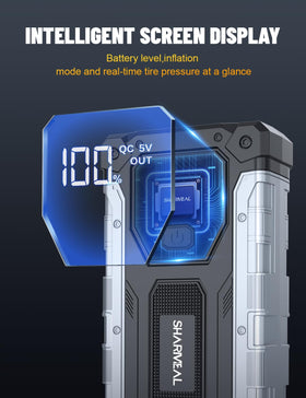 Sharmeal held in hand to show scale and portability for easy carrying
