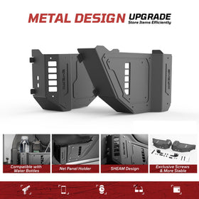 SHEAM close-up of metal mesh pocket highlighting tool access and strength
