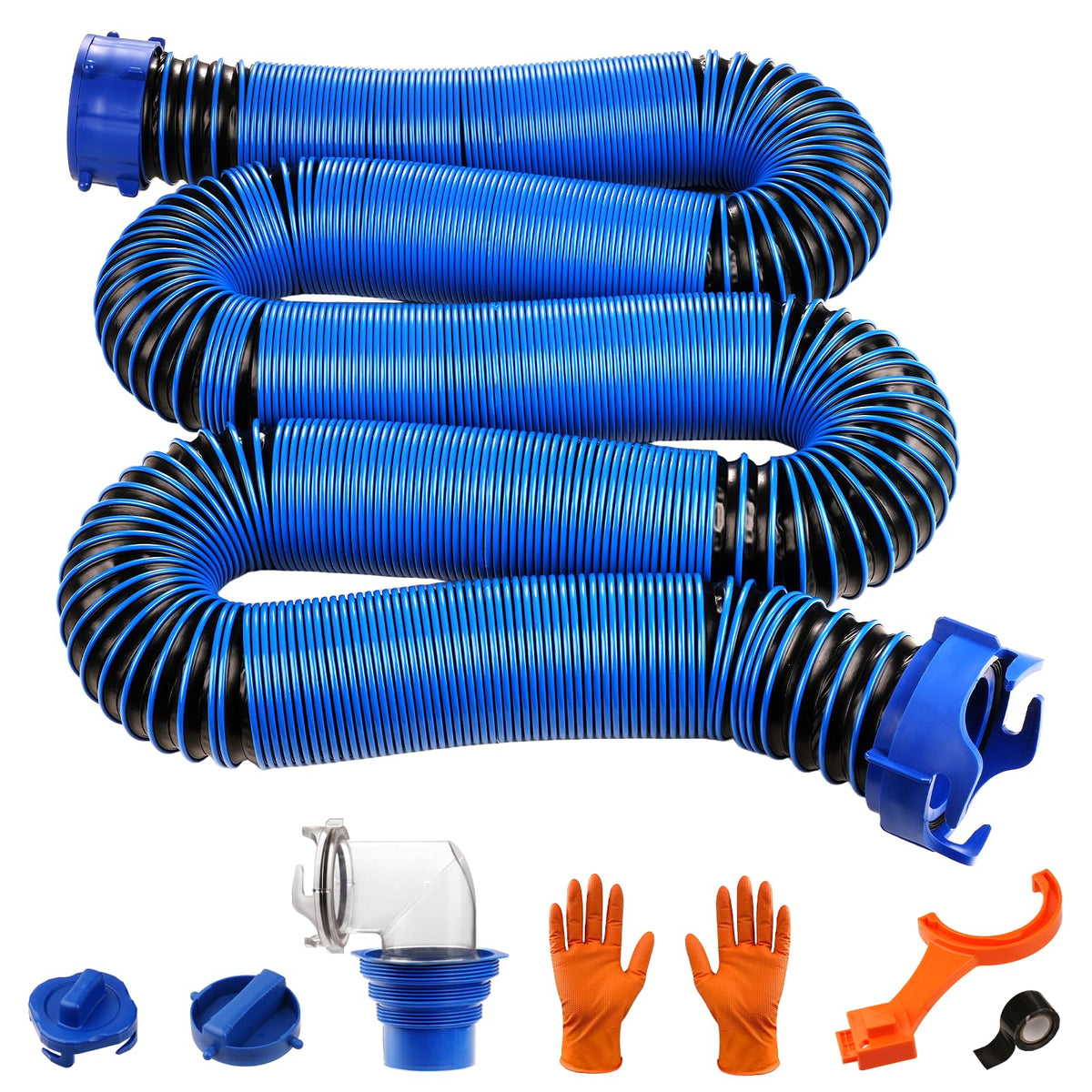 SheeChung front packaging showing 20ft hose and included accessories for easy setup
