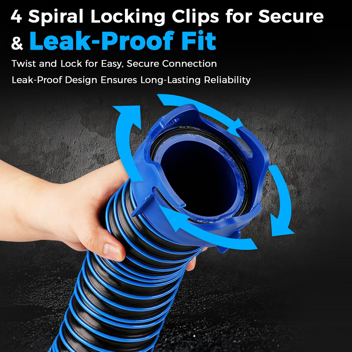 SheeChung hose texture close-up showing crush-resistant material