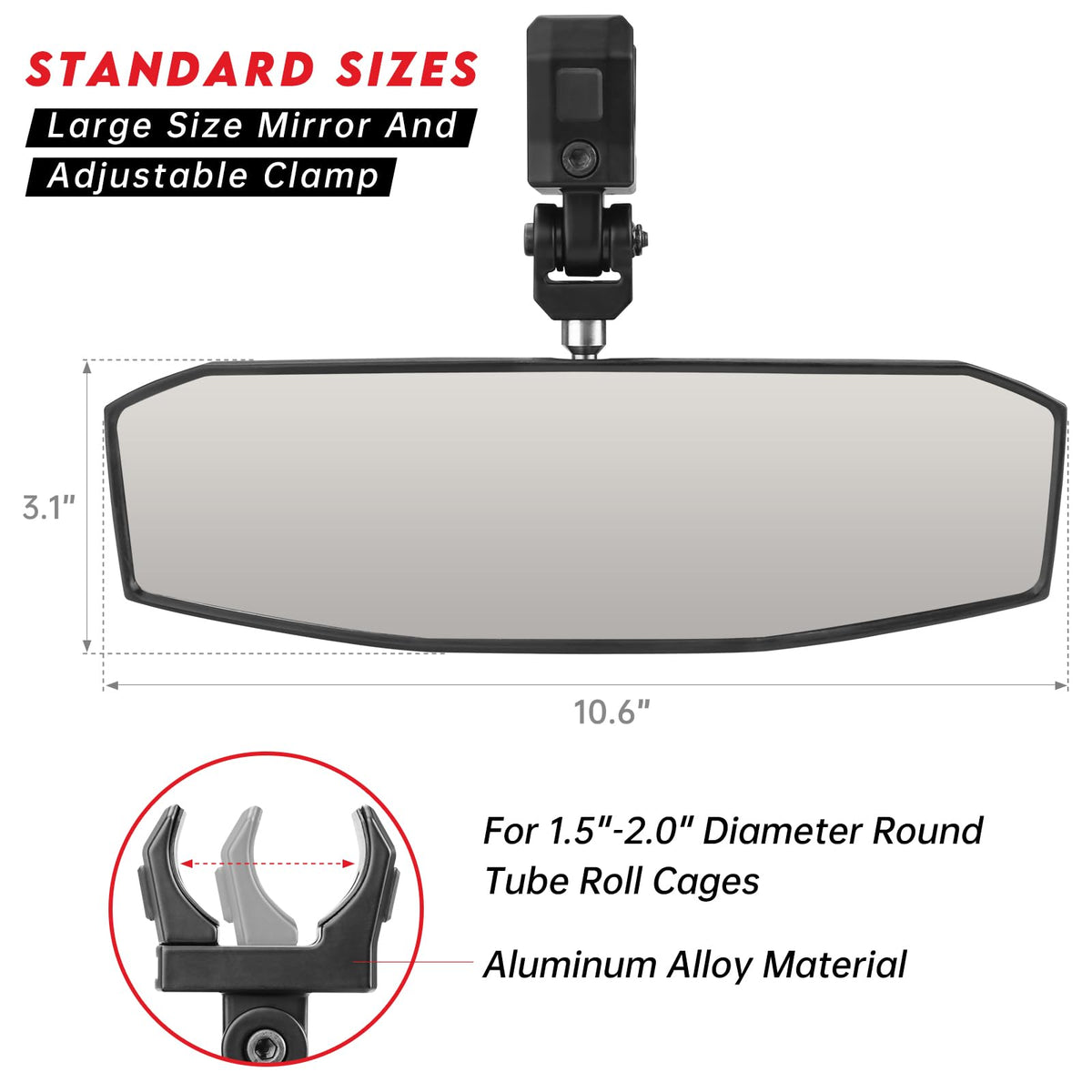 SHEJISI close-up of aluminum clamp highlighting corrosion resistance benefit