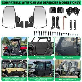 SHEJISI mirror ABS housing close-up highlighting rugged durability