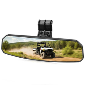 SHEJISI front view mirror showing wide panoramic reflection and clearer rear visibility