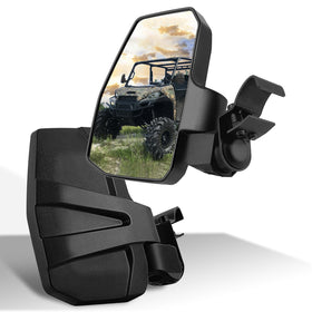 SHEJISI front view of the two-pack mirrors showing durable ABS housing benefit
