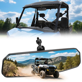 SHEJISI front view of mirror showing wide reflective surface for improved visibility