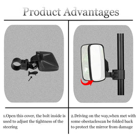 SHEJISI inverted installation on Can-Am demonstrating unobstructed sightline