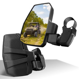 SHEJISI front view showing wide-angle mirror and clearer rear visibility