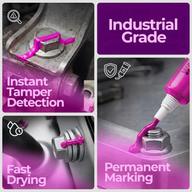 Sherco-Auto close-up of squeeze tube nozzle for precise application and clean lines