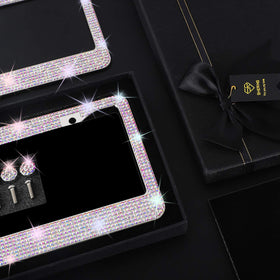 Shering close-up of rhinestones highlighting precise cut and long-lasting shine