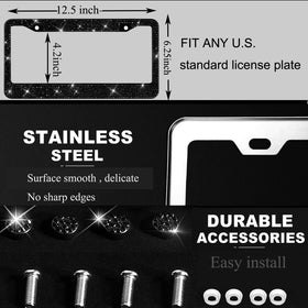 Shering size comparison with standard plate showing correct fit and scale