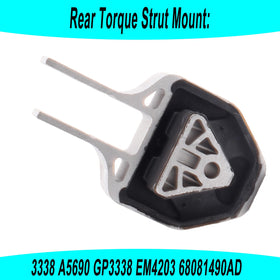 sherxibo installed mount on Dodge Dart engine bay demonstrating reduced vibration