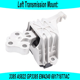sherxibo left transmission mount underside view showing bolt points and fitment