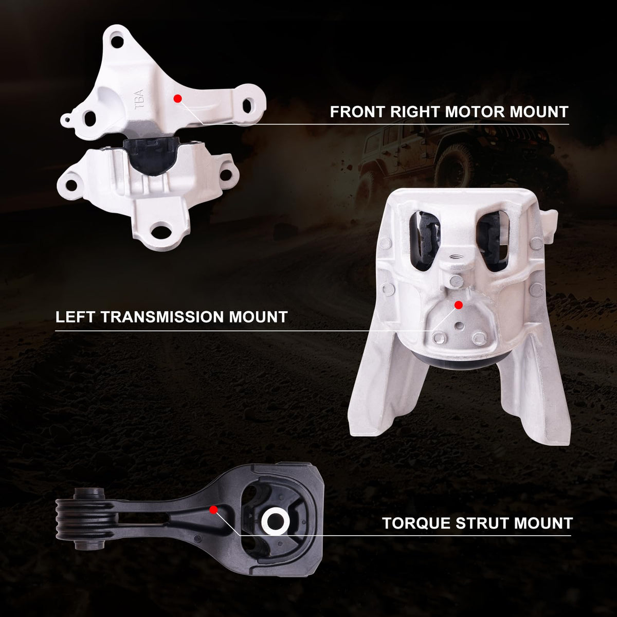 sherxibo complete mounting kit boxed showing all included parts for quick replacement