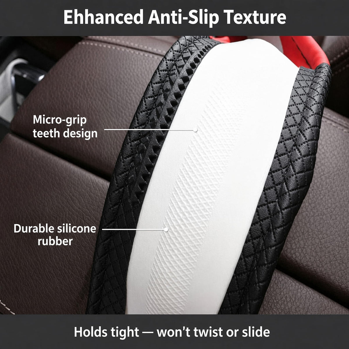 SHIAWASENA in-car lifestyle view showing cozy interior upgrade and comfortable driving
