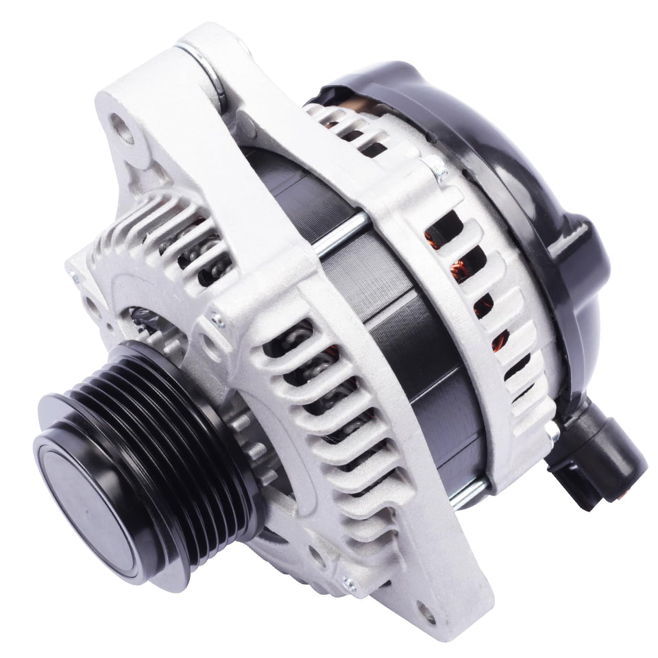 SHICHU alternator front view showing compact housing and easy fit