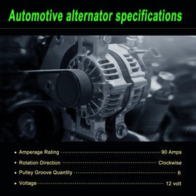 SHICHU alternator side showing mounting bracket and bolt locations