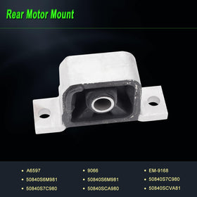 SHICHU motor mounts under hood during installation demonstrating proper fit