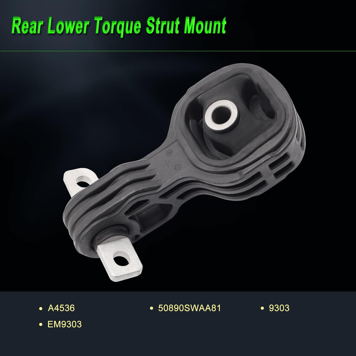 SHICHU mounts installed on engine illustrating correct fitment and reduced noise