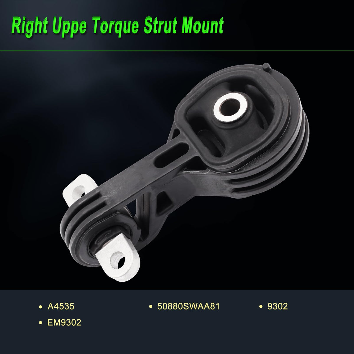SHICHU rear differential mount for 4WD showing firm driveline stabilization