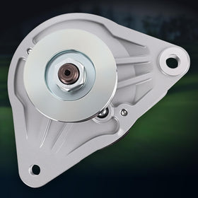 SHICHU starter generator next to ruler showing compact dimensions for fit confirmation