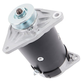 SHICHU starter generator front view showing mounting points and durable housing for easy fitment