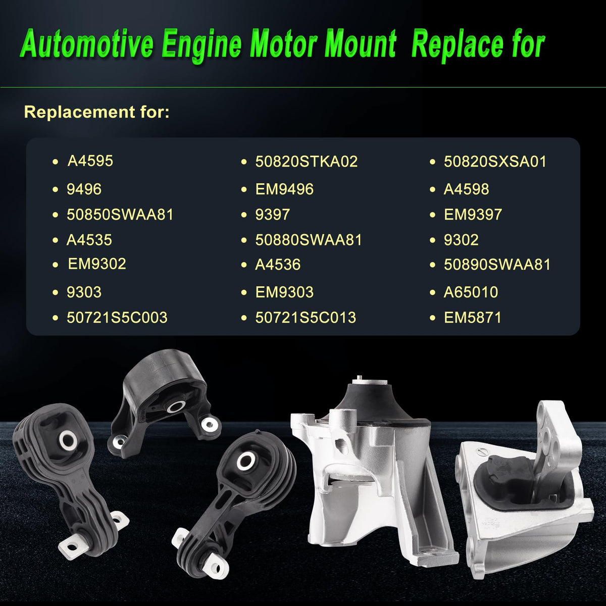 SHICHU torque strut mount detail highlighting durable rubber for reduced vibration