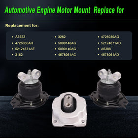 SHICHU transmission mount detail with stamped number for clear OE cross-reference and fitment