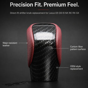 SHIFTIN carbon fiber pattern detail showing texture and durable look