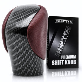 SHIFTIN front view of replacement knob showing OEM-style shape and finish
