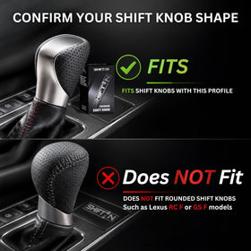SHIFTIN thread and base detail showing M8 thread for easy direct fitment