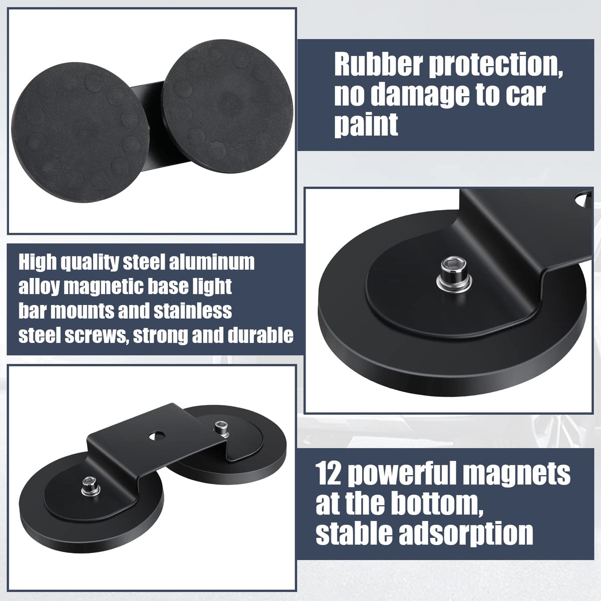 Shimeyao metal bracket threaded hole for secure lamp screw attachment