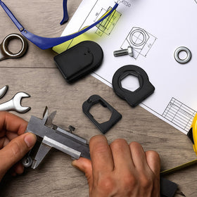 Shimeyao close-up of mounting holes and precise machining for secure fit