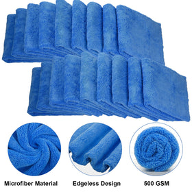 Shimeyao edgeless towel corner detailing preventing scratches on paint