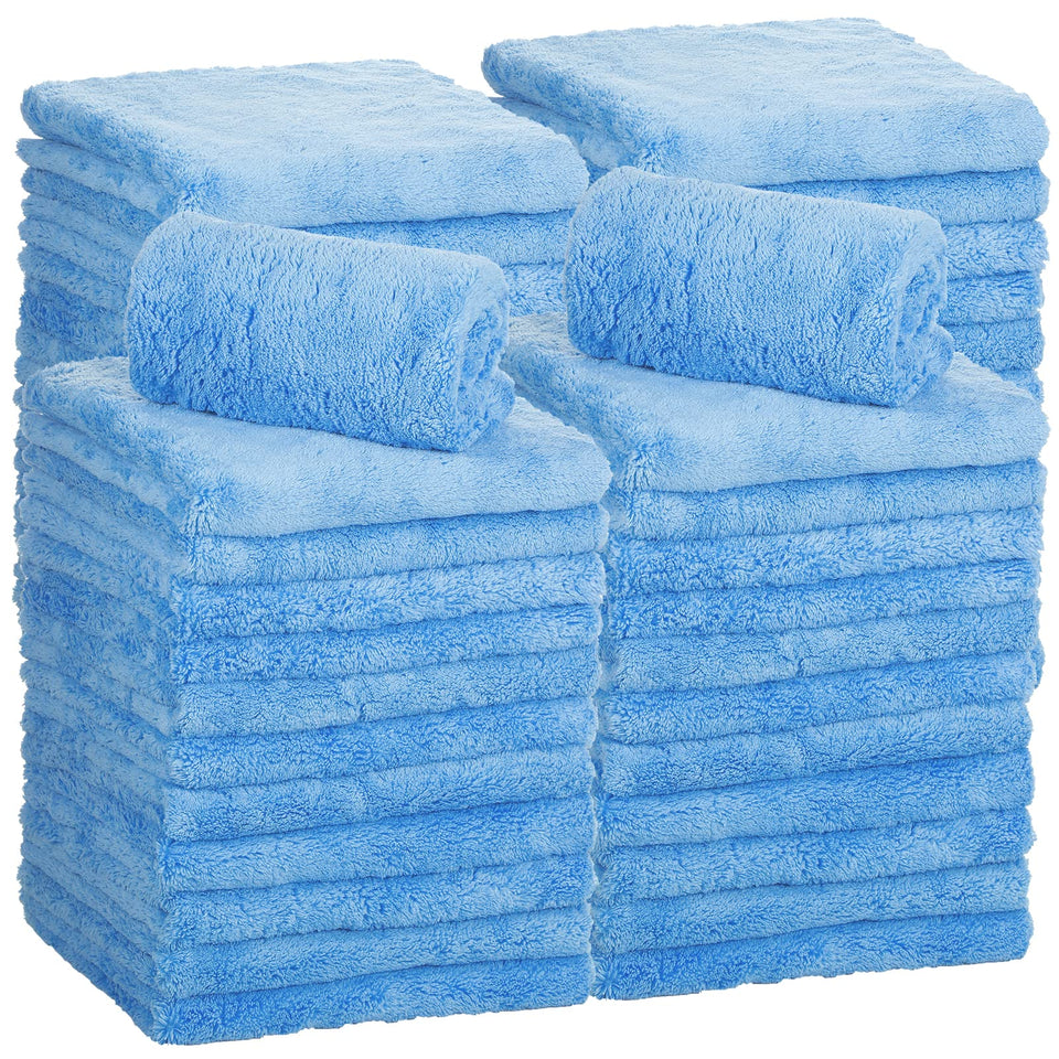 Shimeyao front packed towels showing bulk supply and ready-to-use benefit
