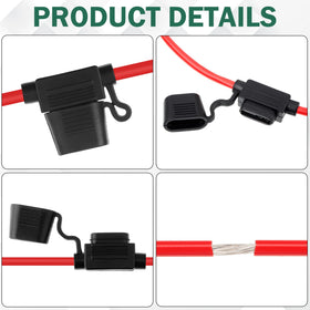 Shimeyao open holder with 30A ATC fuse ready for fast replacement