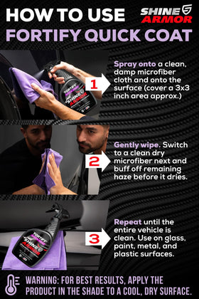 SHINE ARMOR close-up of spray nozzle, precise application control benefit