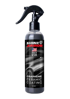 SHINE ARMOR front packaging showing bottle and label, conveys professional protection