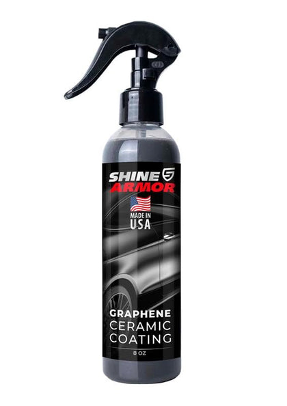 SHINE ARMOR front packaging showing bottle and label, conveys professional protection