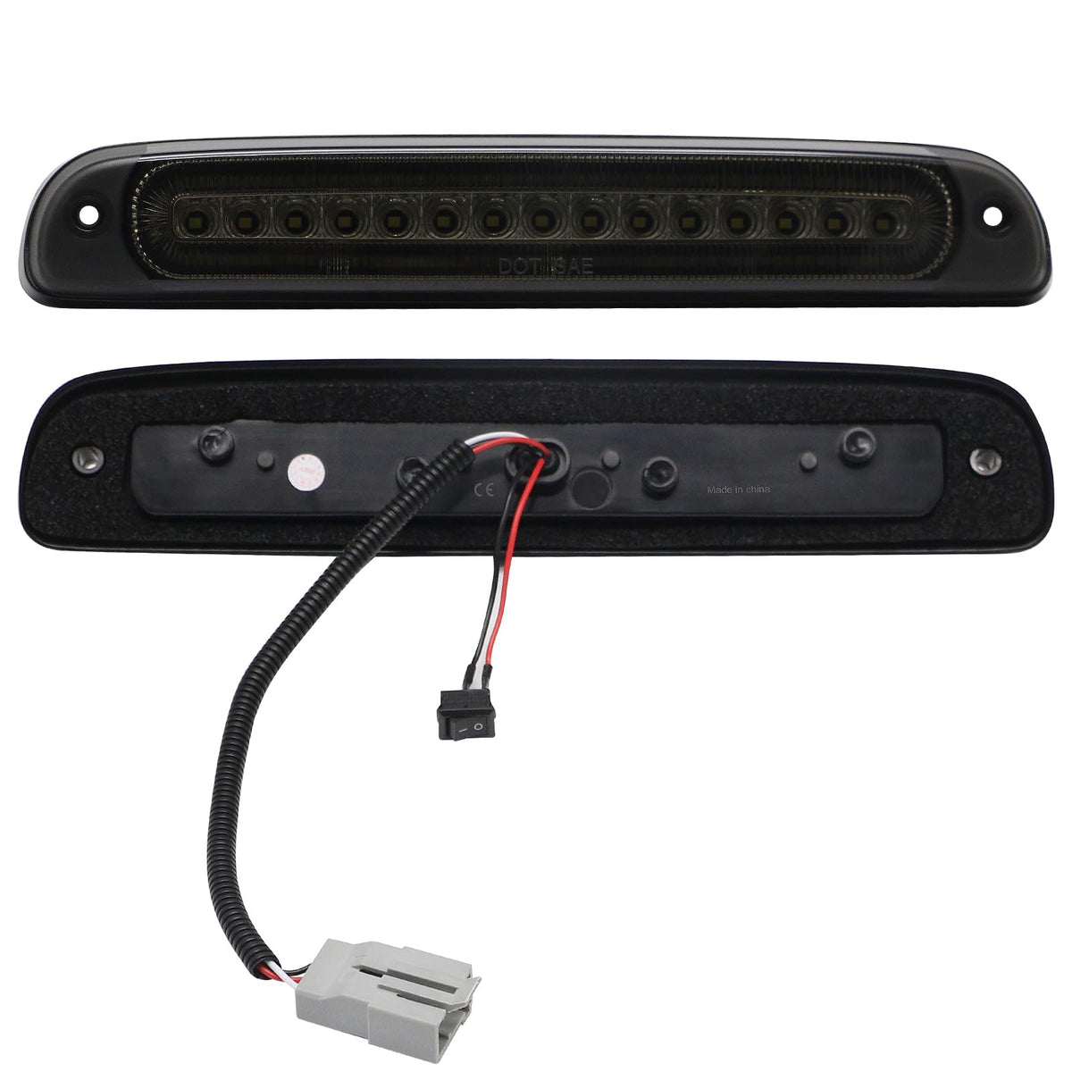 SHINEFIT side mounting detail highlighting durable ABS/PC housing