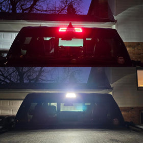 SHINEFIT white cargo light illuminating truck bed for better utility