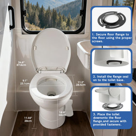 Shineforu close-up of foot pedal demonstrating hands-free flush and improved hygiene