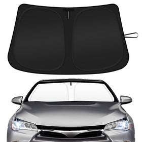 SHINEHOME full-coverage front windshield shade fitting Camry, protects interior