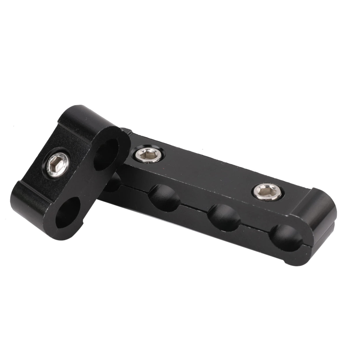 SHINEHOME aluminum clamp close-up highlighting durable finish and abrasion resistance