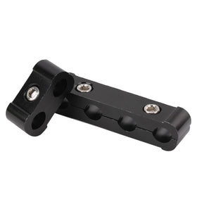 SHINEHOME aluminum clamp close-up highlighting durable finish and abrasion resistance