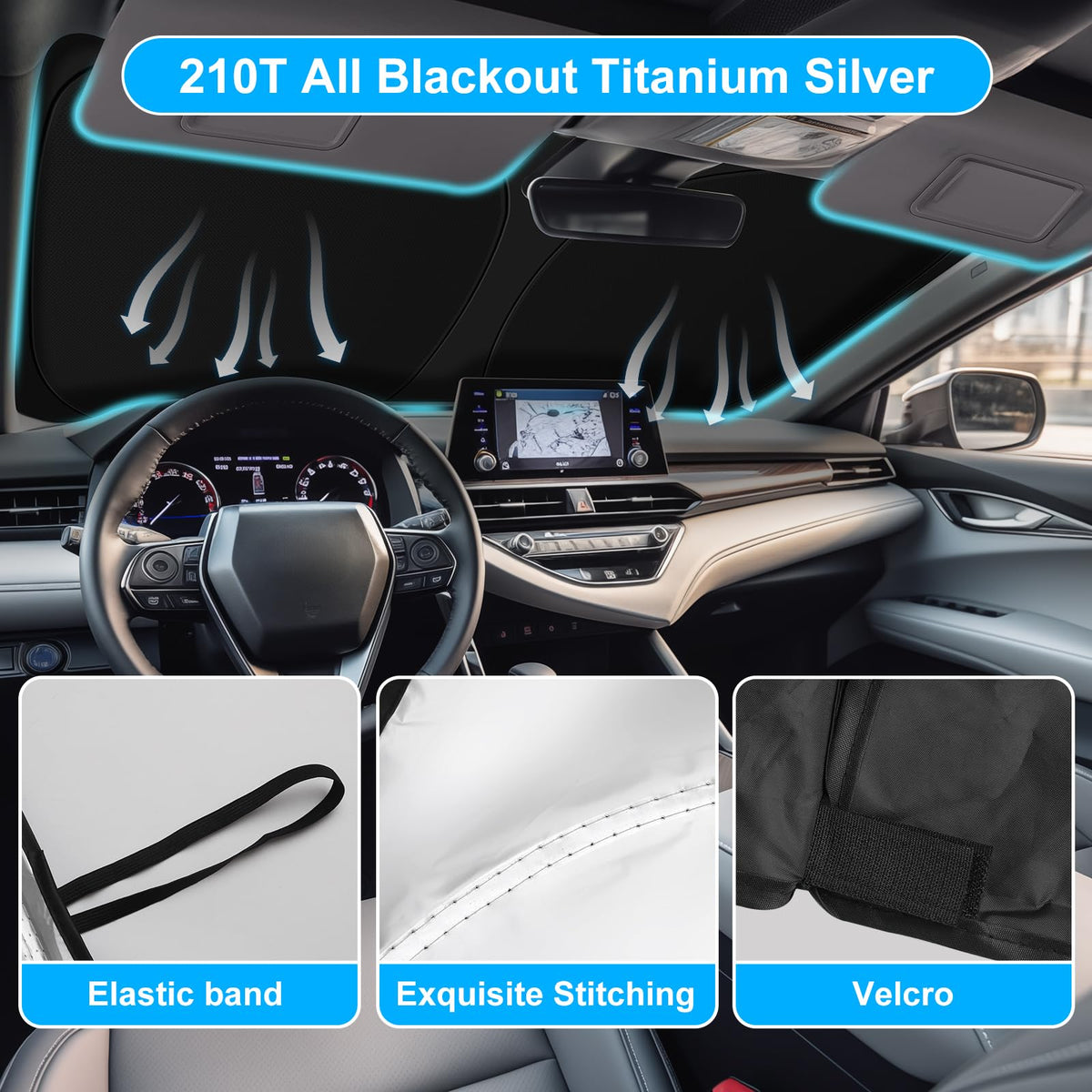 SHINEHOME protecting dashboard detail, preventing fading and preserving interior surfaces