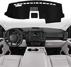 SHINEHOME front view of dash cover showing precise fit and neat finish